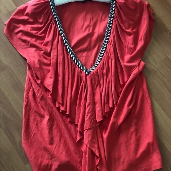 Orange T- Bags Los Angeles Size M Top - Picture 8 of 14